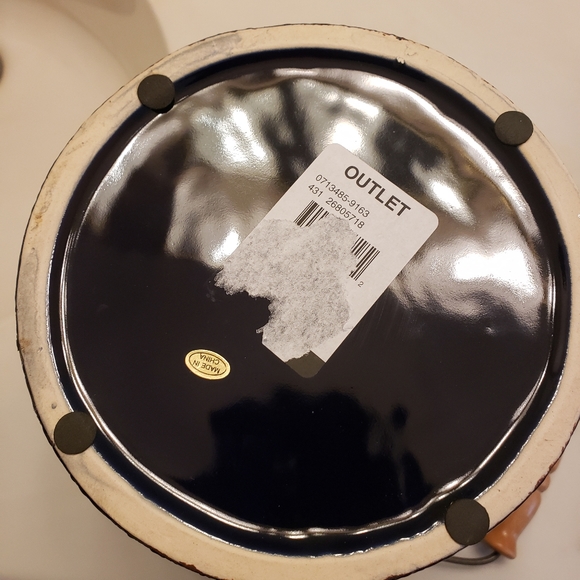 RUSTIC STAR CERAMIC CANDLE HOLDER - Picture 8 of 8